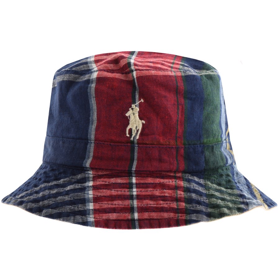 Alternative Image for ProductRalph Lauren Polo Checked Reversible Bucket Hat1